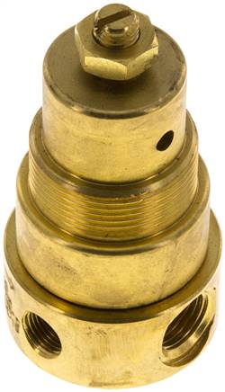 Druckregler, Messing, G 1/4", 0,2 - 3bar (nicht rücksteuerbar), BG0
