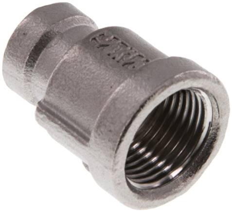 Rundmuffe Rp 3/8"-Rp 1/8", 1.4408