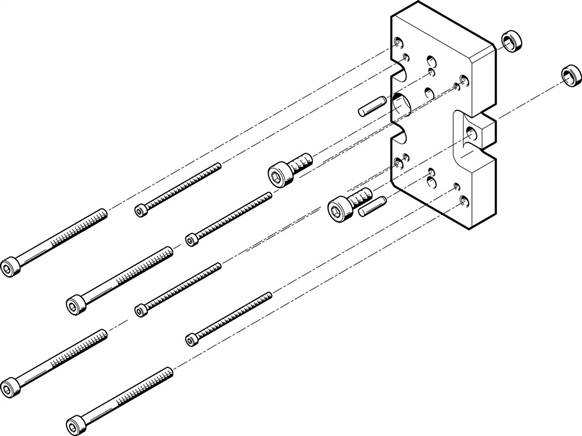 FESTO HAPG-75 (537169) Adapterbausatz