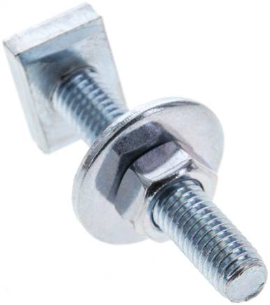 Hammerkopfschraube HS M 8x50, Stahl verzinkt (22 x 14 x 5)