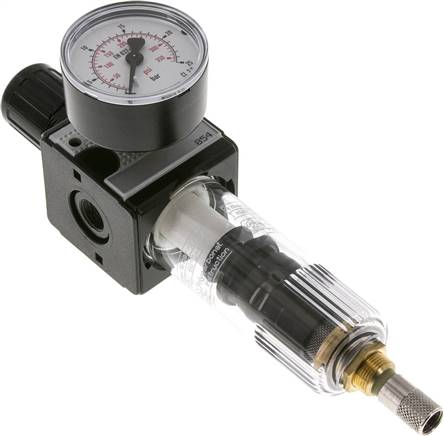 MULTIFIX Filterregler, G 1/4", 0,5 - 16bar, Baureihe 1, Kondensatablass automatisch (drucklos geschlossen)
