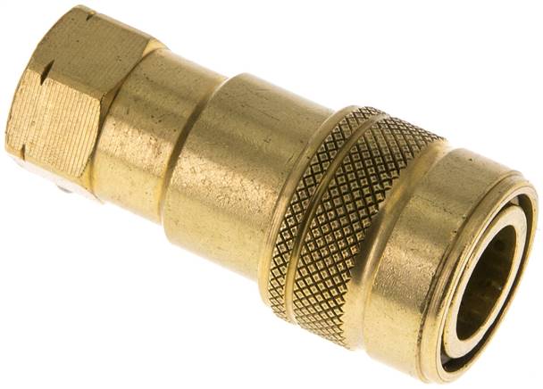 Hydraulikkupplung ISO 7241-1B, Muffe, NPT 1/8"(IG),Messing