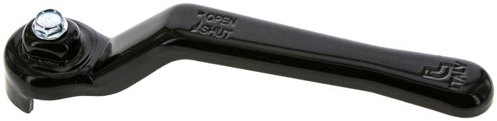 Kombigriff-schwarz, Größe 5, Standard (Stahl verzinkt und lackiert)