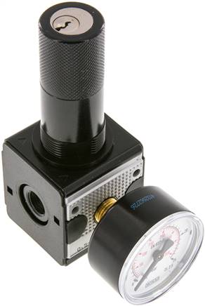 MULTIFIX Druckregler, abschließbar,G 1/4" 0,5 - 16bar