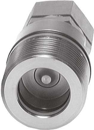 Edelstahl-Schraubkupplung, Muffe Baugr.8, G 1-1/2"(IG)