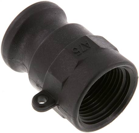 Kamlock-Stecker (A) Rp 3/4"(IG), Polypropylen