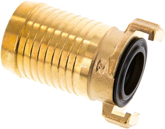 GK-Schlauchkupplung,38 (1-1/2")mm Schlauch, Messing, 25 bar