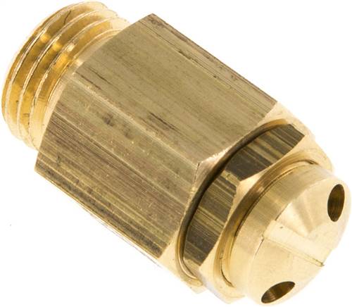 Mini-Sicherheitsventil G 1/4", 6 - 12 bar, Messing