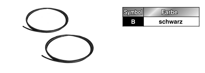 SMC TS1209B-100 SMC Weichnylon-Schlauch, schwa