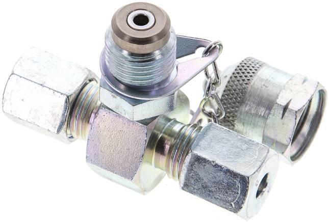 Messanschluss M16x1,5 - 6 S (M14x1,5)-HD-Verschraubung