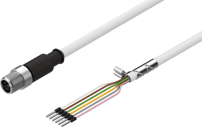 FESTO NEBM-SM12G8-E-2.5-Q5-LE6 (1449601) Motorleitung