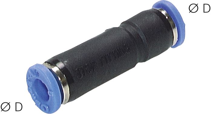 Steckanschluss, selbstabsperrend 4mm, IQS-Standard