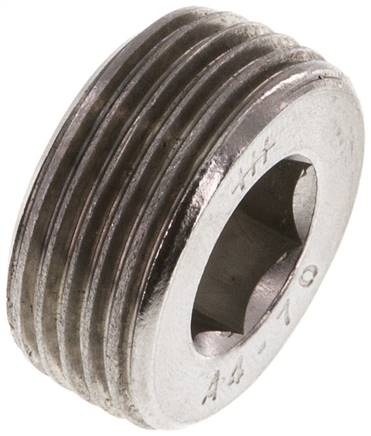 Verschlussstopfen Innenskt. R 3/4", V4A