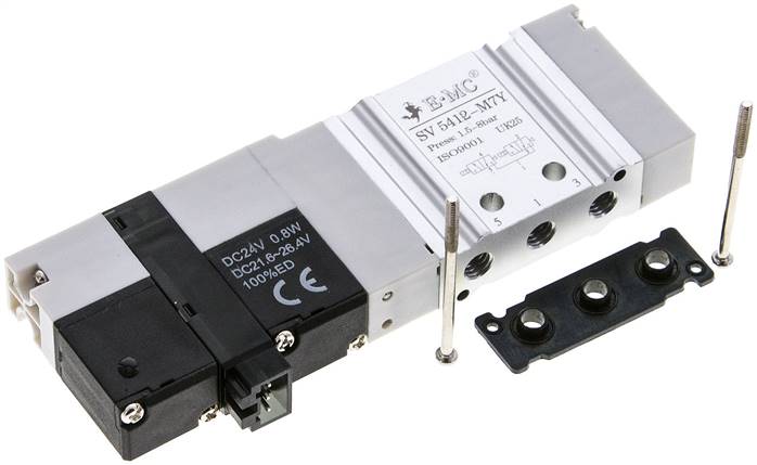 Magnetventil für S1V, 2x 3/2-Wege (NC/NC) Typ SV 5412-M7Y