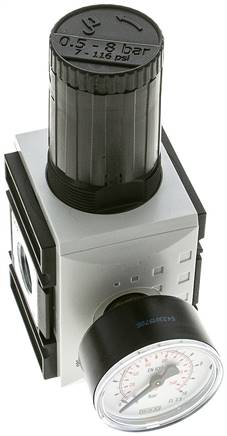 FUTURA Druckregler, G 1/2", 0,5 - 8bar, mit durchgehender Druckversorgung