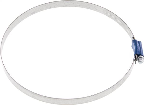 12mm Schlauchschelle 150 - 170mm, Stahl verzinkt (W1) (ABA)