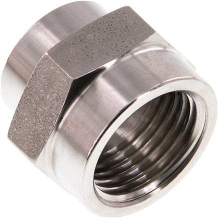 Muffe G 1/2"-G 3/8", 1.4571