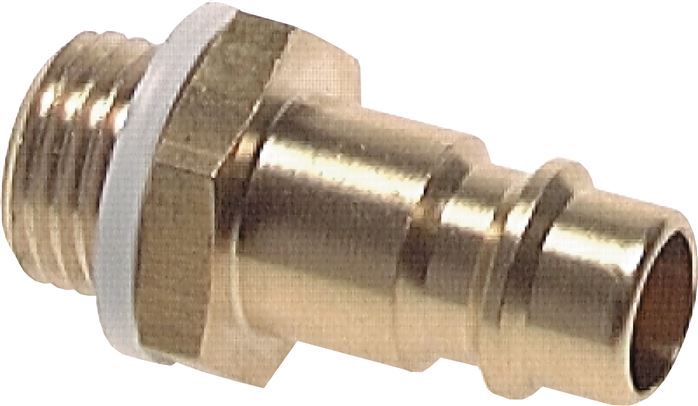 Kunststoff Ausblaspistole, mit Lärmschutzdüse, mit Kupplungsstecker 7,2mm