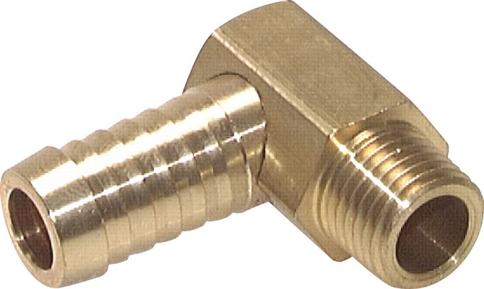 Winkel-Gewindetülle R 1/2"-19 (3/4")mm, Messing