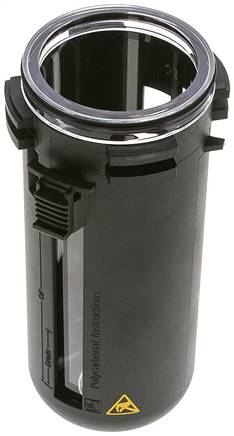 MULTIFIX Kunststoffbehälter mit Schutzkorb, halbautomatisch