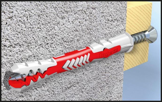 FISCHER Dübel, DUOPOWER 8x65, 50er Pack