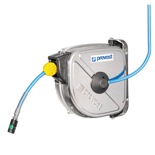 Prevost-Schlauchaufroller für Lebensmittelindustrie DRFINB 1012ESHE