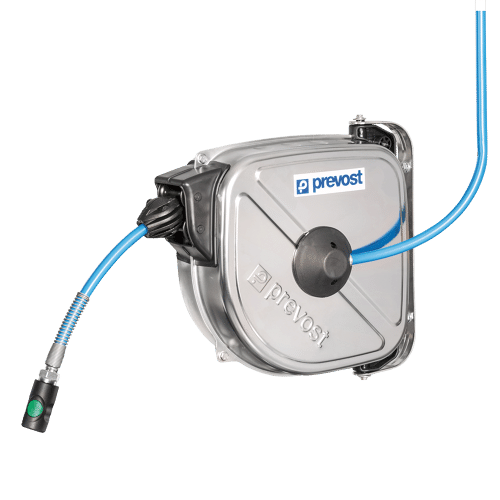 Prevost-Schlauchaufroller für Lebensmittelindustrie DRFI 1012ESHE