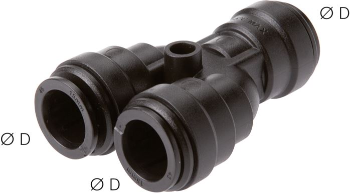 Y-Steckanschluss 15mm, IQS-Big