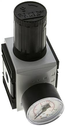 FUTURA Druckregler, G 3/8", 0,1 - 1bar, BG 2, mit durchgehender Druckversorgung