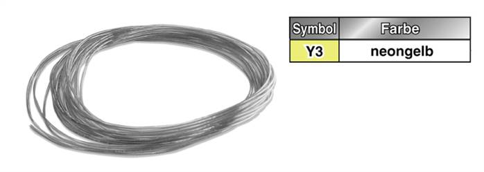 SMC TU1208Y3-100 SMC Polyurethan-Schlauch, neon