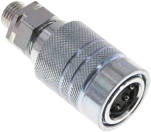 Steckkupplung ISO7241-1A, Muffe Baugr.2T, 8 L (M14x1,5)