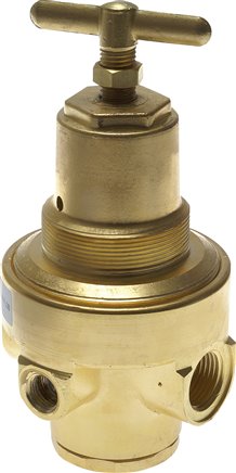 Druckregler, Messing, G 1/2", 1 - 15bar (nicht rücksteuerbar)