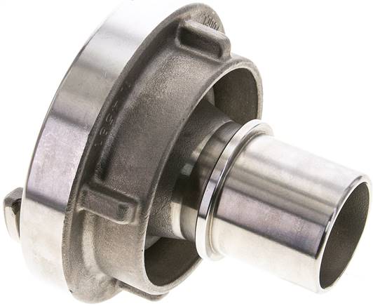 Storz-Kupplung 52-C, 38 (1-1/2")mm Schlauch, 1.4581 Typ STKSS 66/38 ES