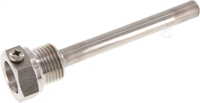 Schutzrohr zum Einschrauben (G 1/2"), 100mm, 1.4571 Typ TR 100 BUND ES