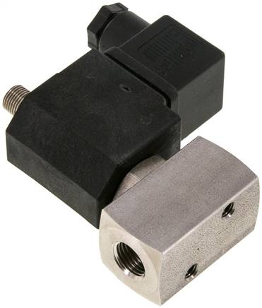 3/2-Wege ES-Magnetventil G 1/4" stromlos geöffnet (NO) 24VAC