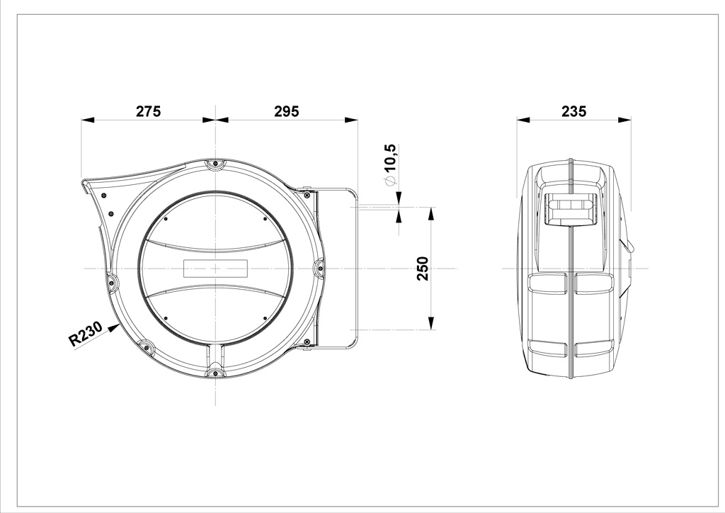 Chicago Pneumatic SCHLAUCHAURFOLLER KOMPOSIT 16 M BSP HR8113