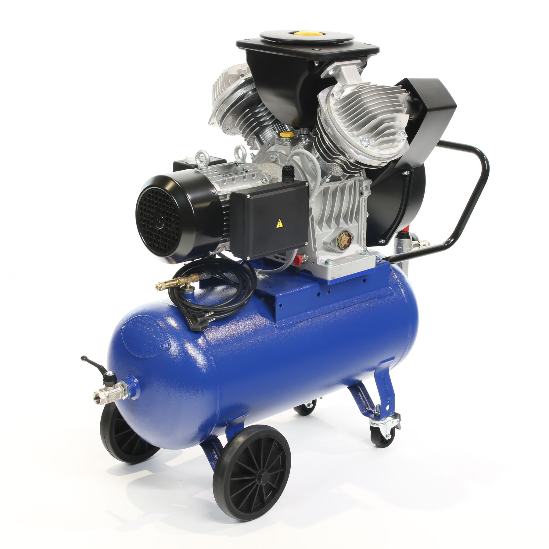 AGRE Industrie-Kolbenkompressor Typ BOSS 5000 D 2.0 fahrbar, 4116002197