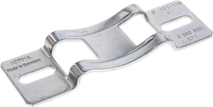 Konsole für Schlauchschellen bis 25mm, Rohr 101 - 118mm