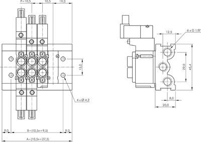 Blindplatte für Baureihe SC200