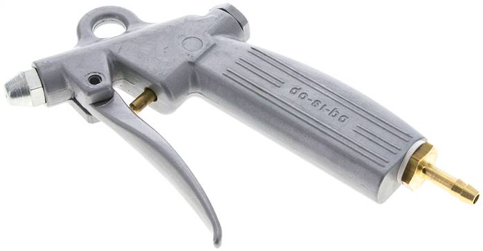 Alu Ausblaspistole, dosierbar 6 mm mit Kurzdüse Ø 1,5 (Standard)