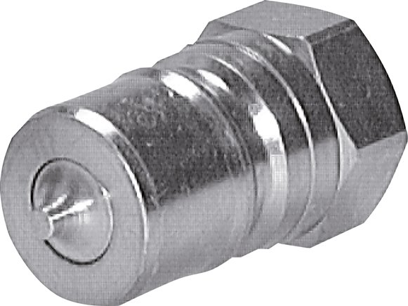 Hydraulikkupplung ISO 7241-1B, Stecker, NPT 1/8"(IG), Stahl