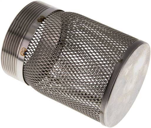 Saugkorb für Rückschlagventil G 2-1/2", 1.4401