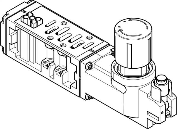 FESTO VABF-S2-2-R2C2-C-10 (555774) Reglerplatte