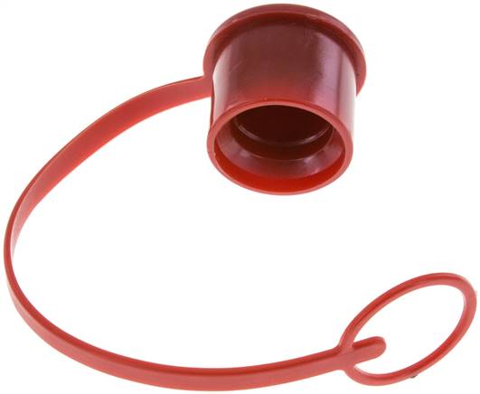 Staubschutz für Stecker Flat-Face Kupplung, Baugröße 4
