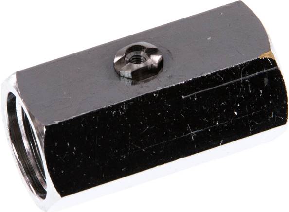 Messing-Minikugelhahn G 3/8" Innengewinde, PN 15, Schraubendreher betätigung