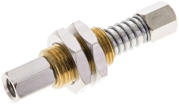 Federstößel M 5 (IG)xM 5 (IG), Hub 5mm , Standard