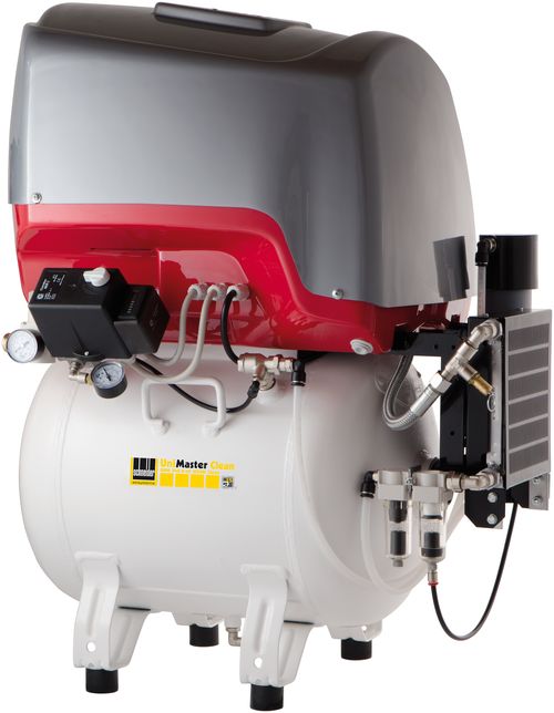 Schneider-Kompressor UNM 240-8-40 WXSM Clean - Ölfrei inkl. Membrantrockner und Schallhaube