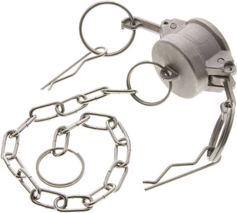 Kamlock-Verschlusskappe (DC) 3/4", Edelstahl (1.4408)