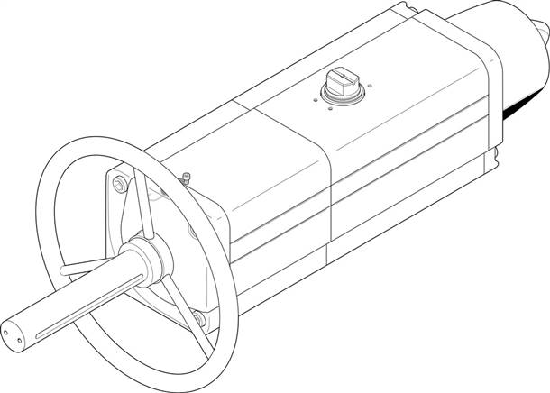 FESTO DAPS-0720-090-RS1-F14-MW (8005059) Schwenkantrieb