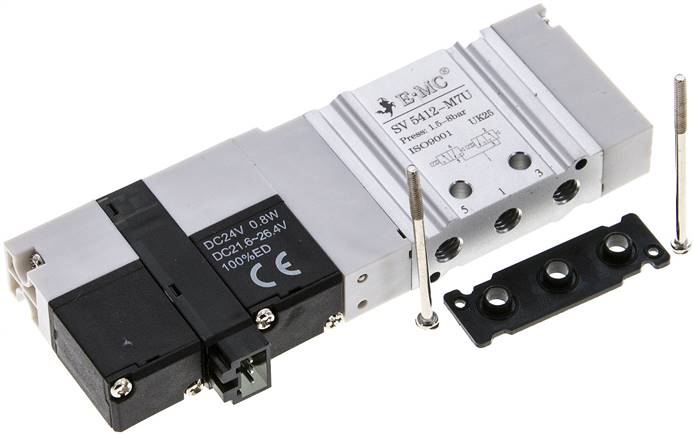 Magnetventil für S1V, 2x 3/2-Wege (NC/NO) Typ SV 5412-M7U